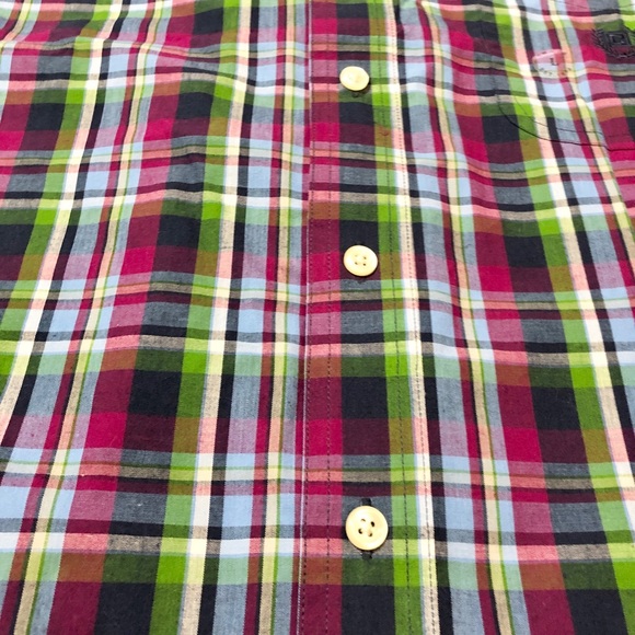 NWT- Chaps Men’s L/S Plaid Collared Button Down- L - Picture 5 of 11
